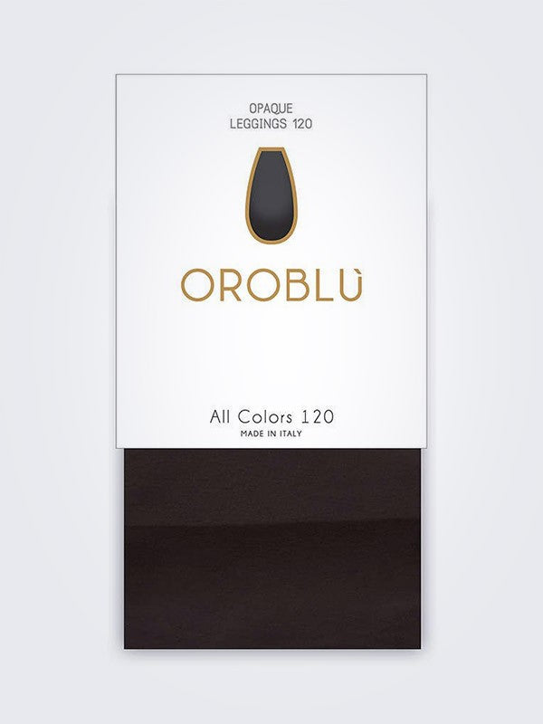 Oroblu nepermatomi matiniai leginsai "All Colors 120 Den Black"