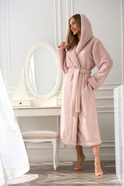 L&L pikk soe hommikumantel "Heaven Long Pink"