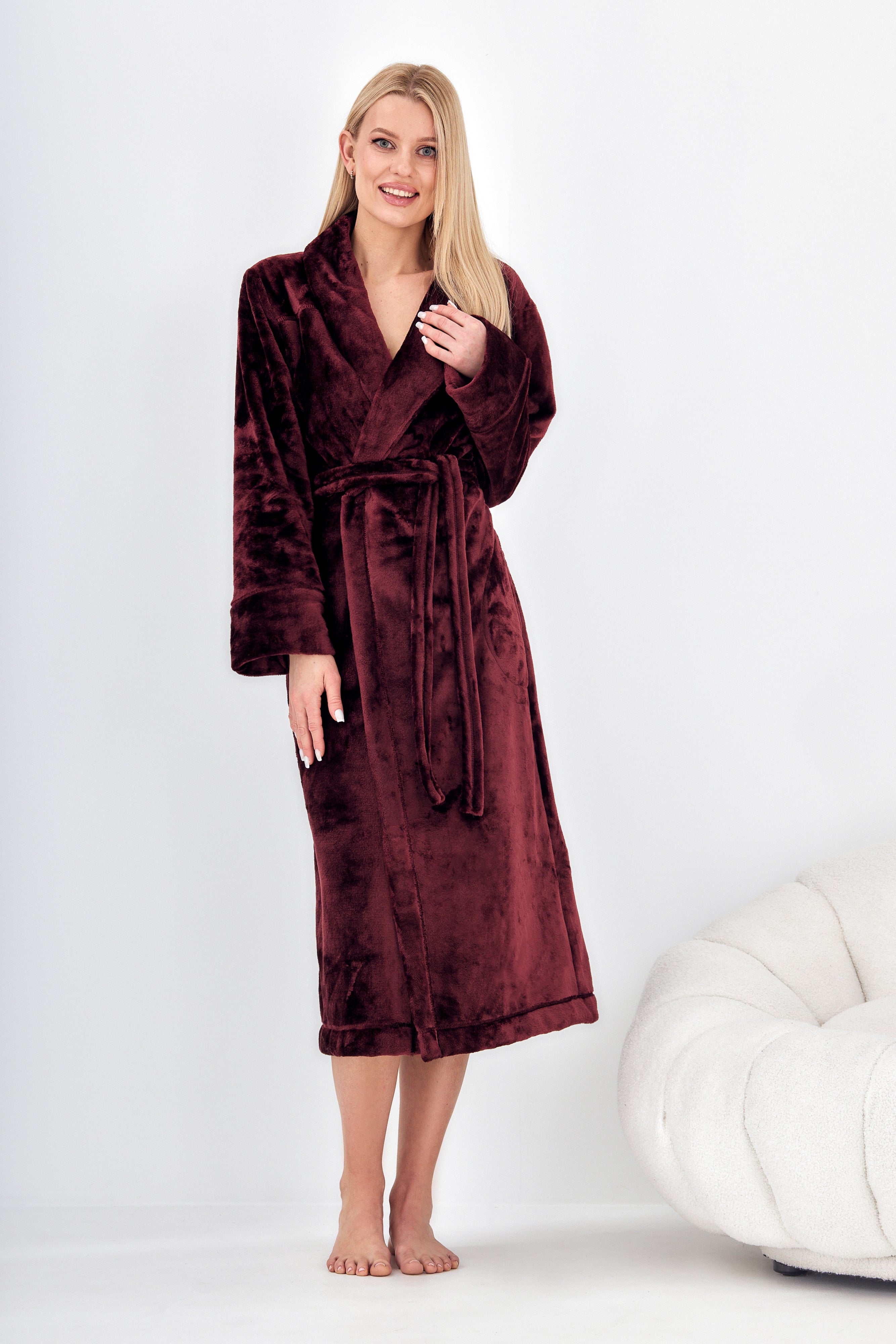 L&L Long Robe Sky Bordeaux