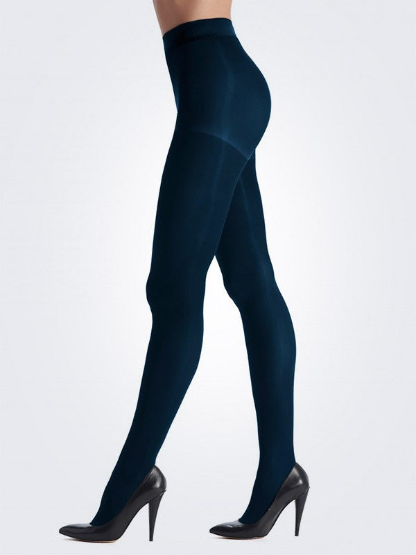 Oroblu nepermatomos formuojančios pėdkelnės "All Colors Slim Fit 50 Den Blue"