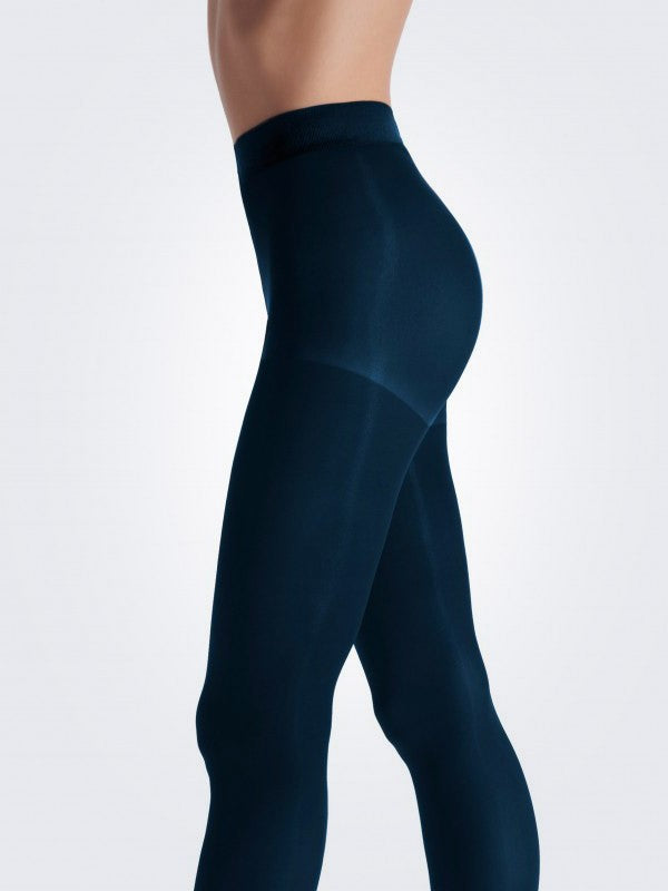 Oroblu nepermatomos formuojančios pėdkelnės "All Colors Slim Fit 50 Den Blue"