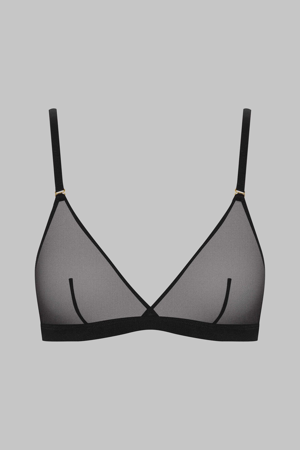 Maison Close бралетт без косточек и уплотнения "Corps à Corps Black"