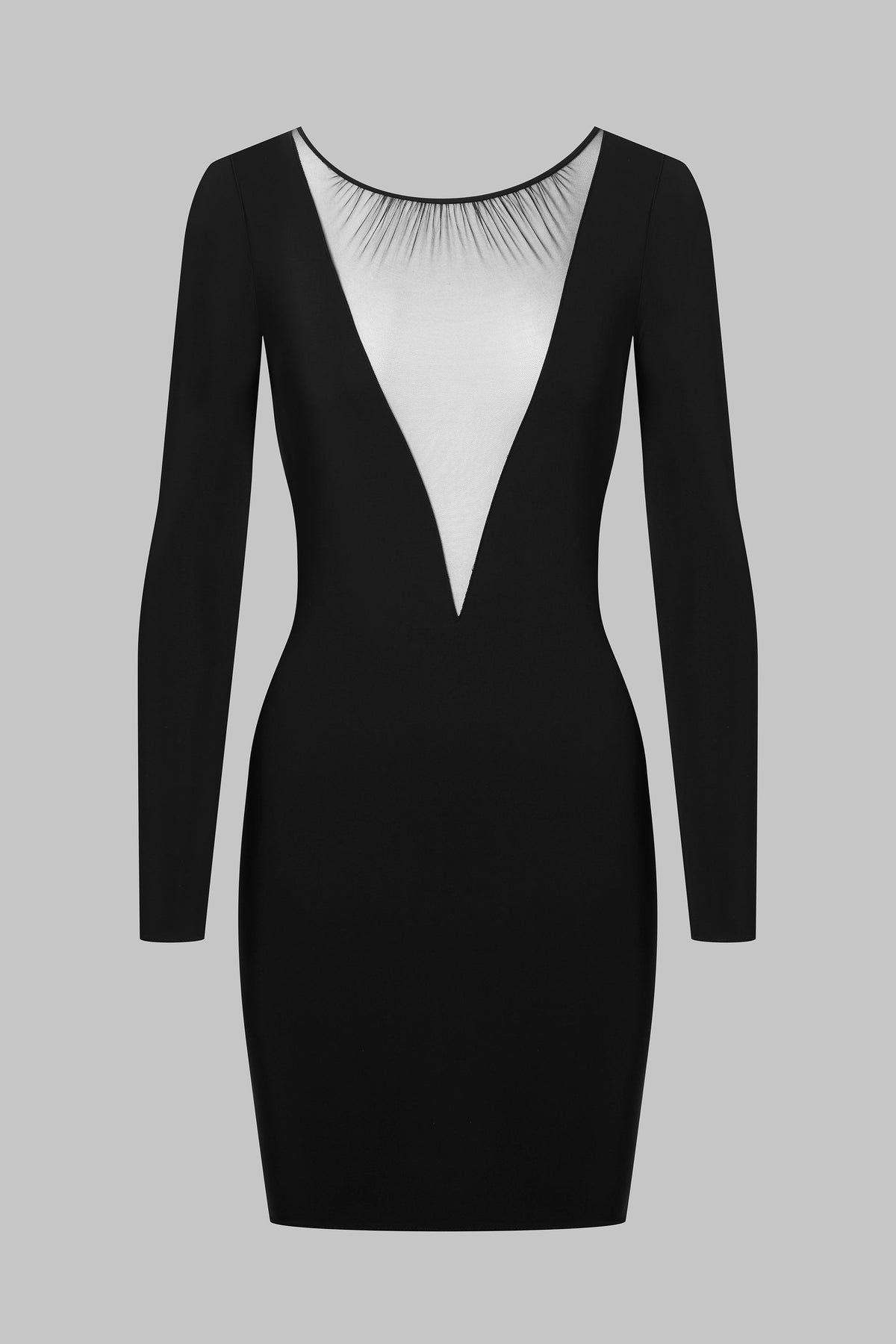 Maison Close tüllist sisetükkidega minikleit "Nuit Fauve 2 Black"