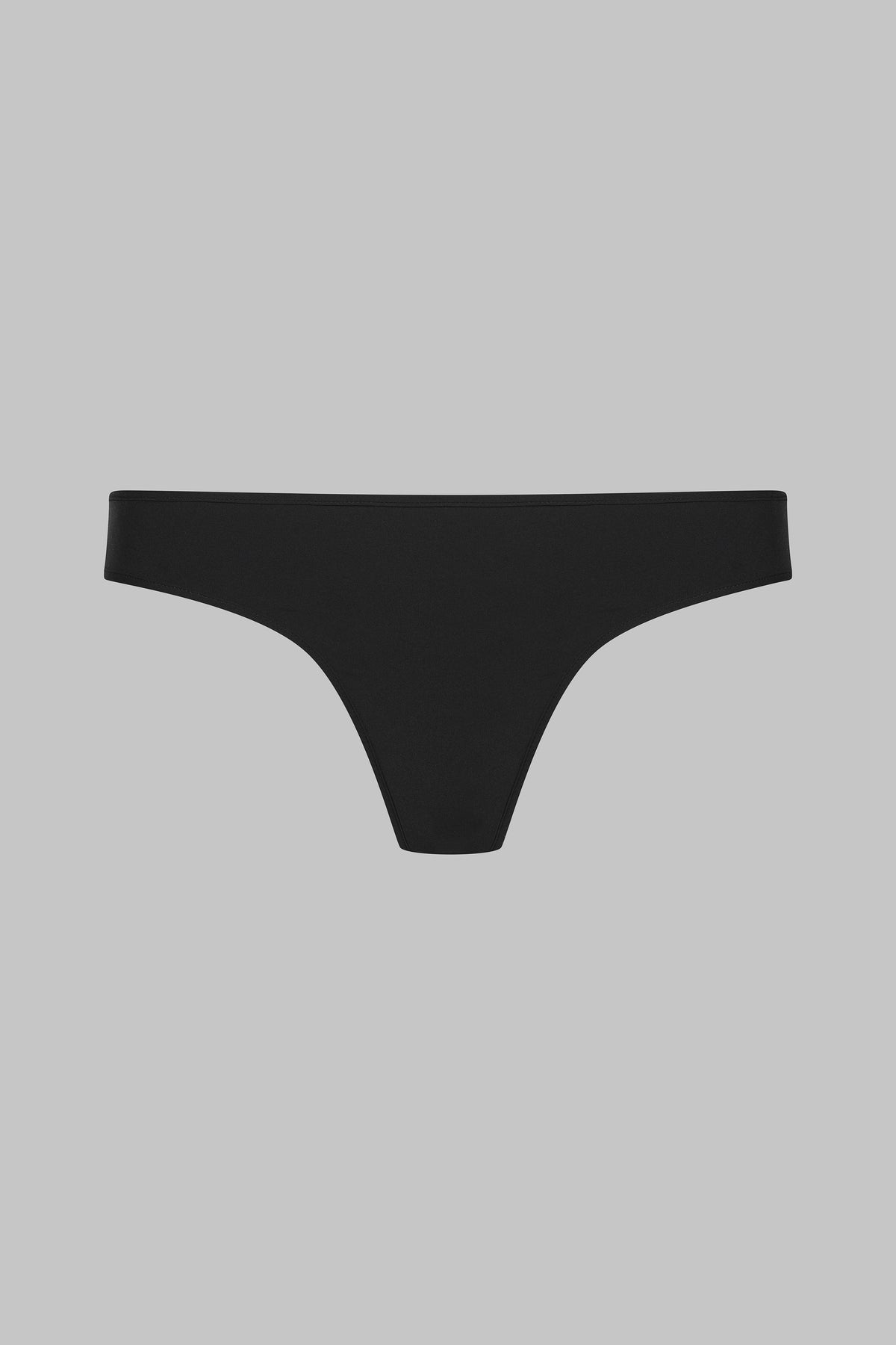 Maison Close Open Crotch Panty Nuit Fauve Black