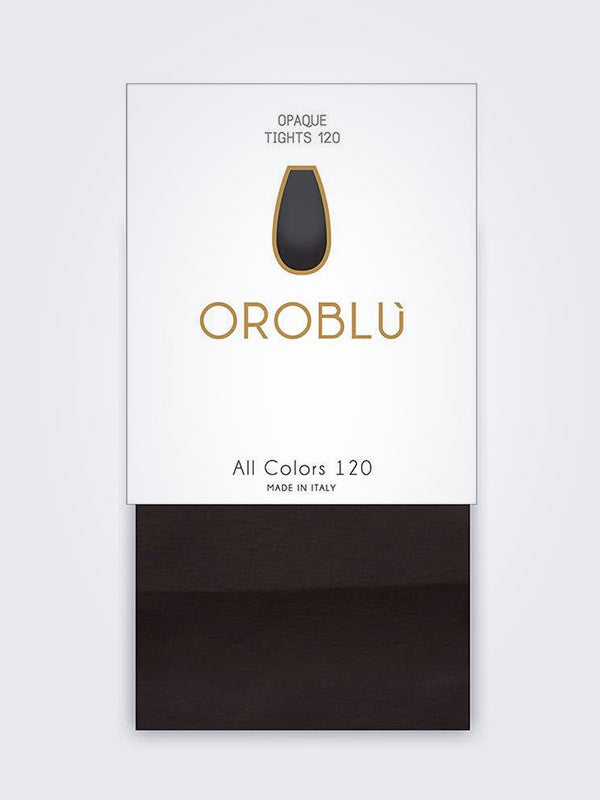 Oroblu nepermatomos matinės pėdkelnės "All Colors 120 Den Black"