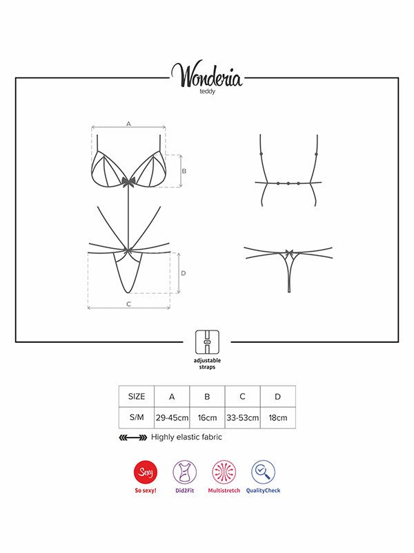 Obsessive triko "Wonderia Black"