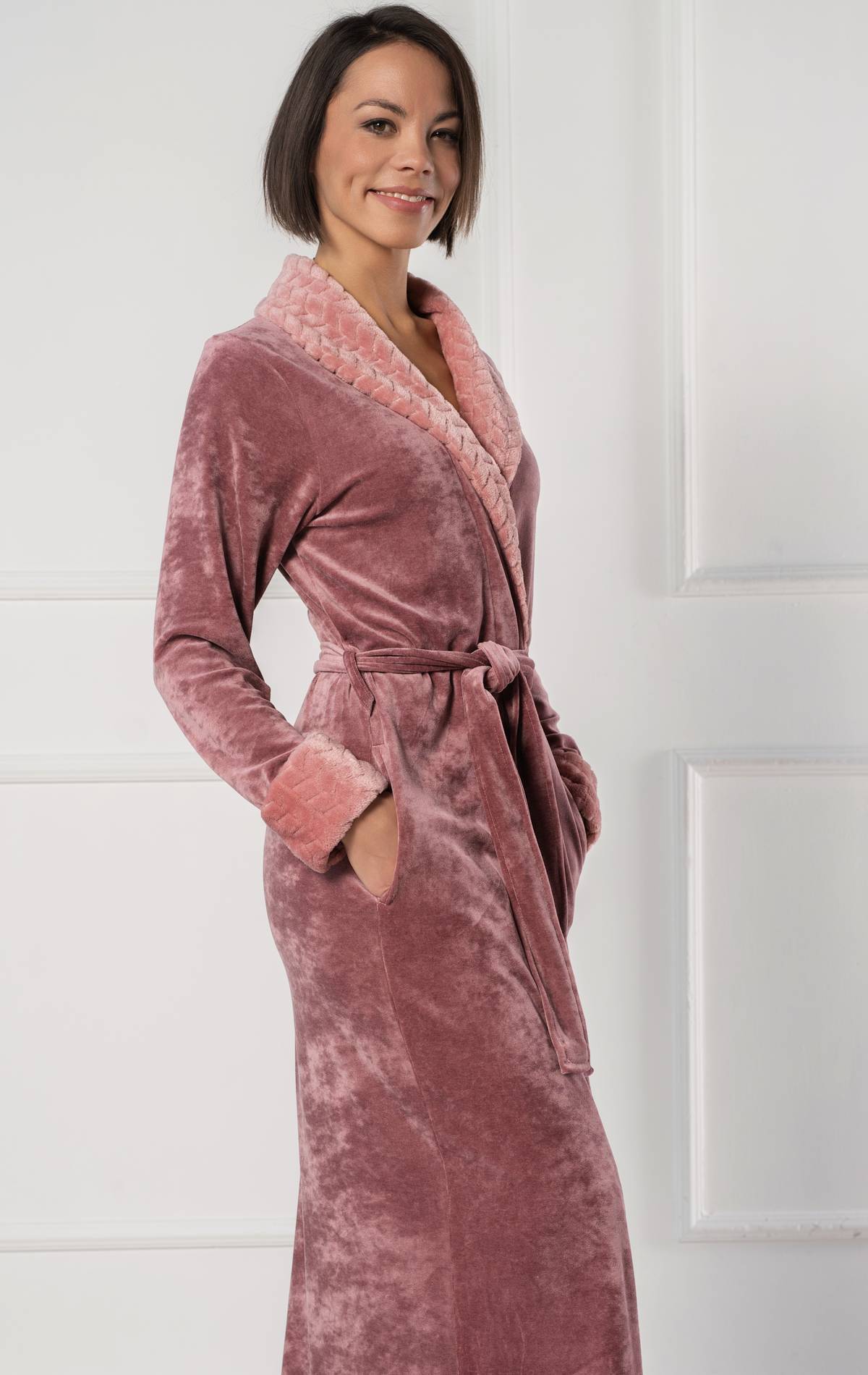 Belmanetti длинный бамбуковый халат 