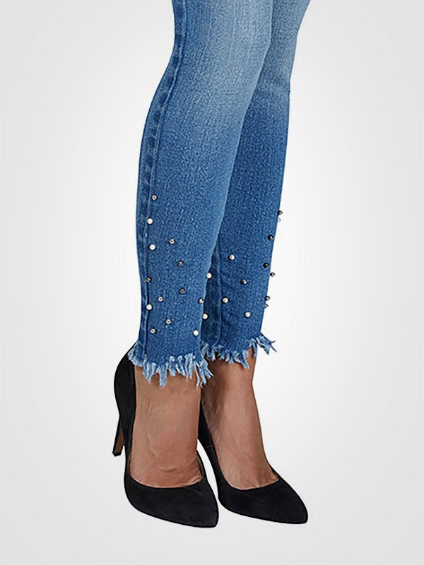Ysabel Mora užpakaliuką pakeliančios kelnės "Neyla Push-Up Light Blue Jeans"