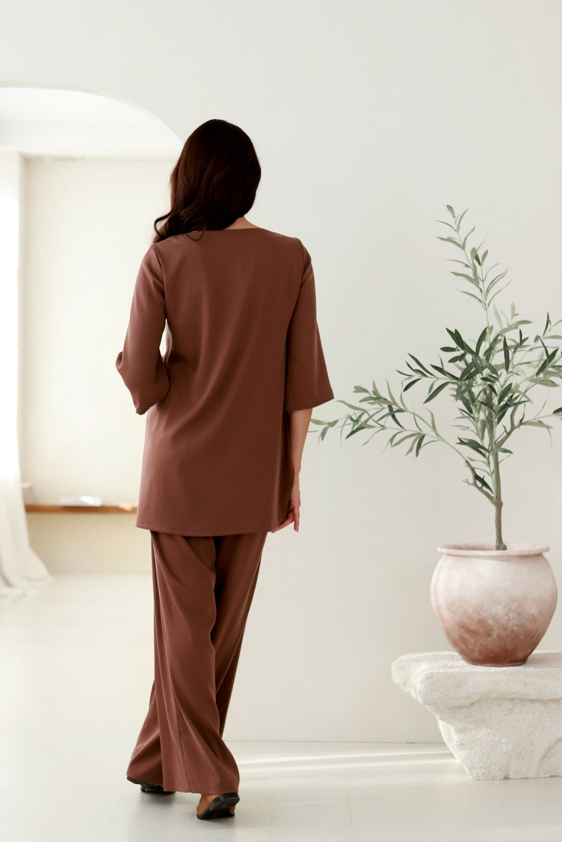 elegantiška moteriška tunika