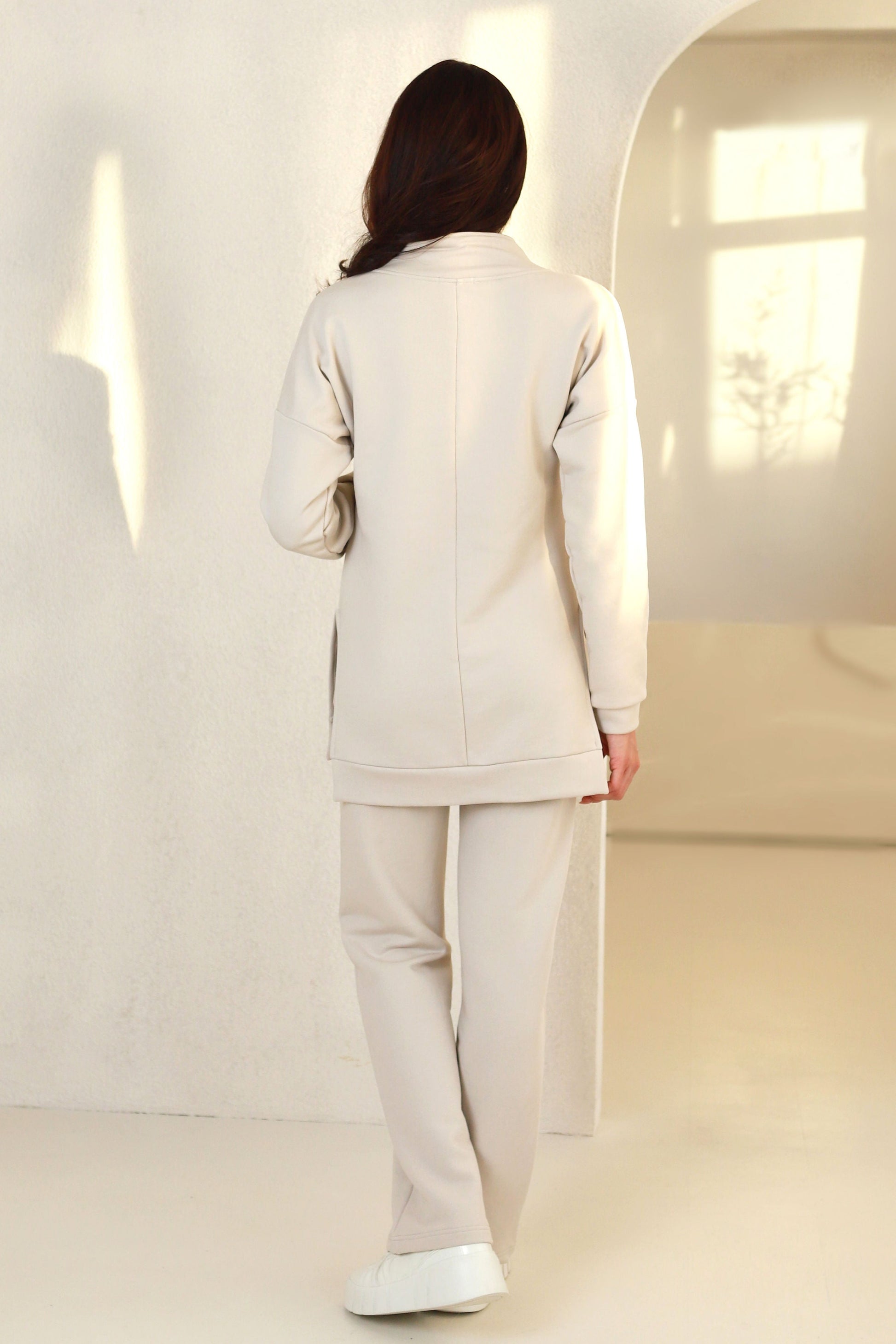 ilgesnis moteriškas džemperis