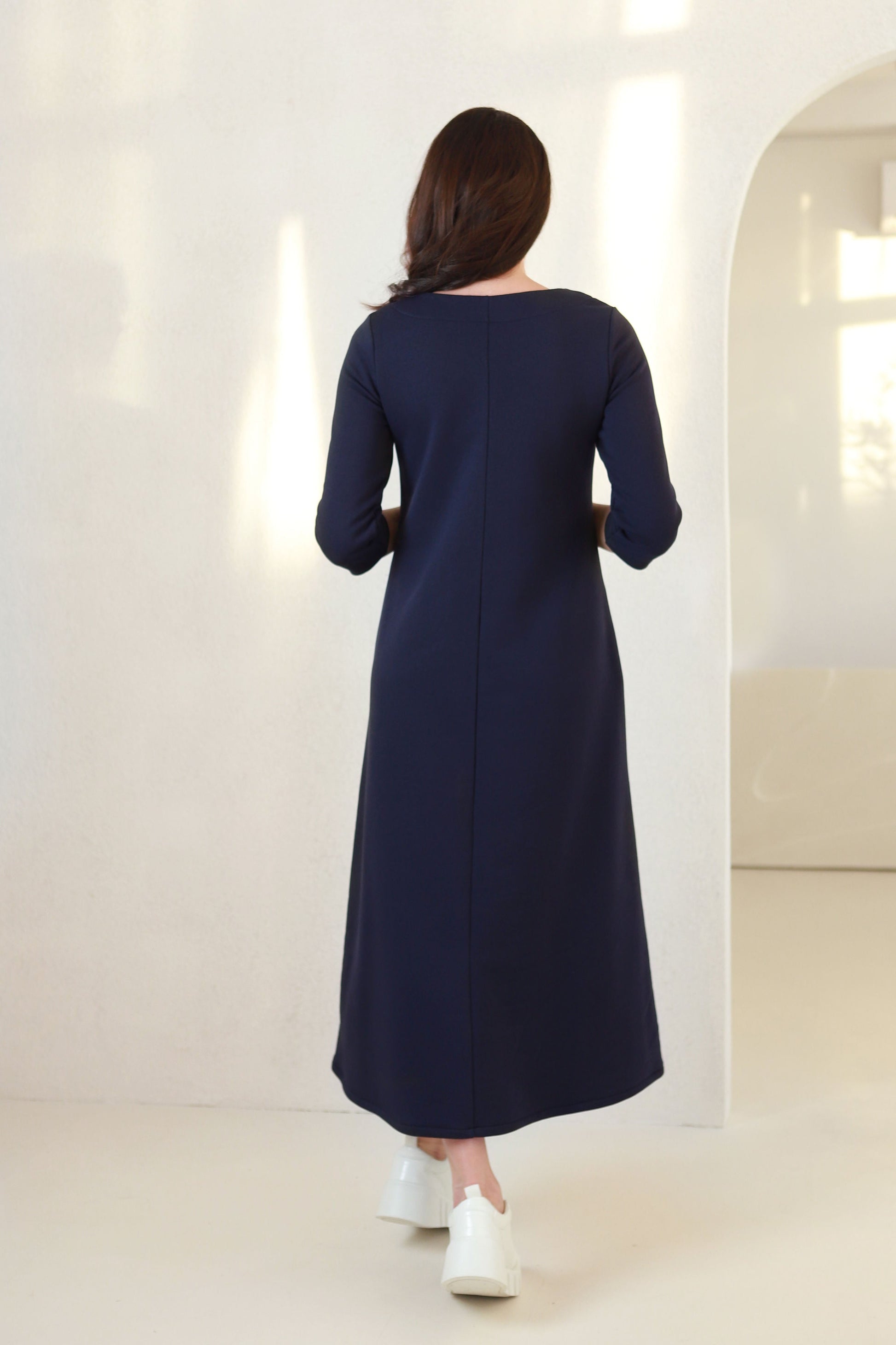 medvilninė suknelė moterims