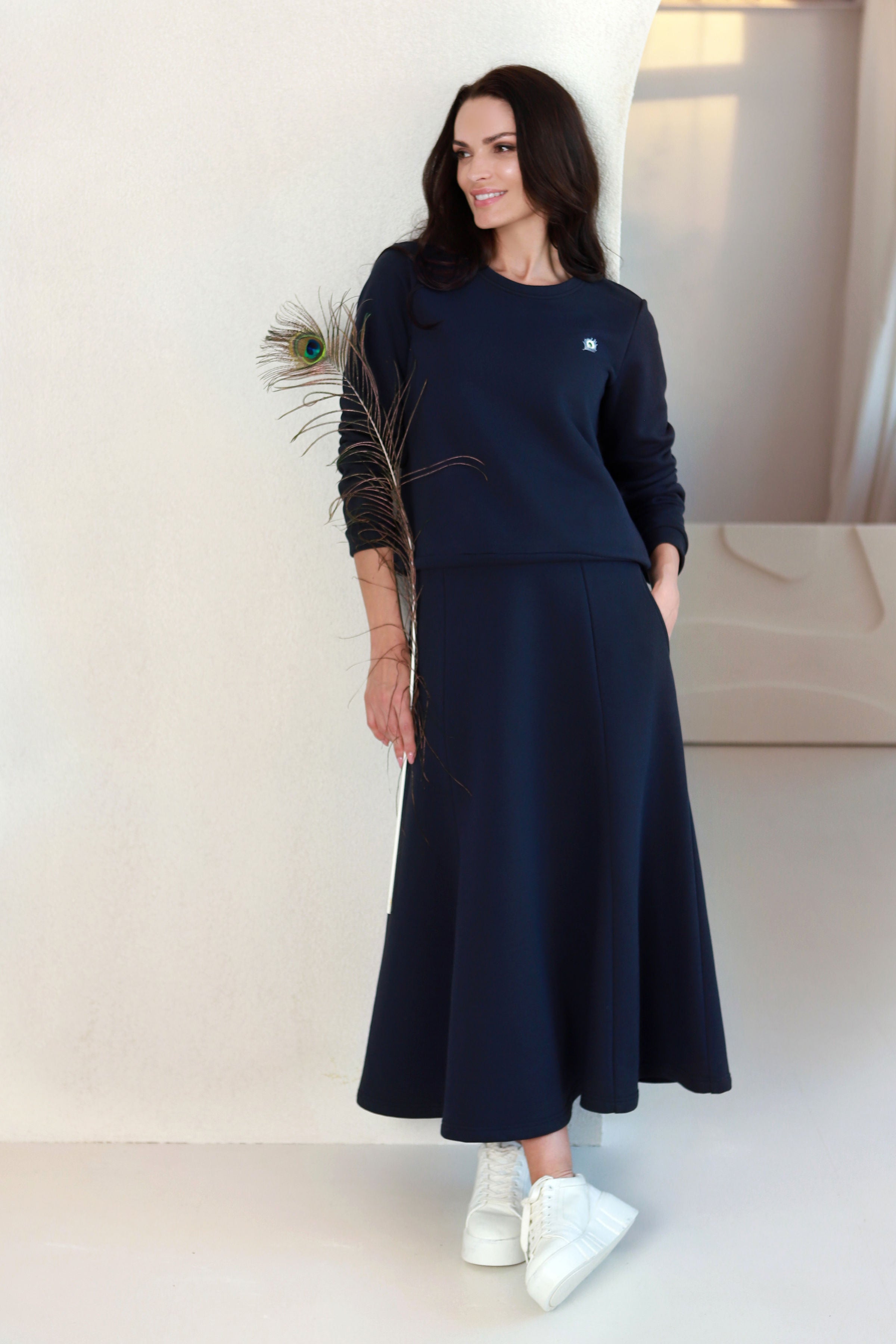 patogus džemperis kasdienai