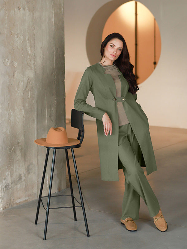 Lega püksid "Hannah Olive Grey"