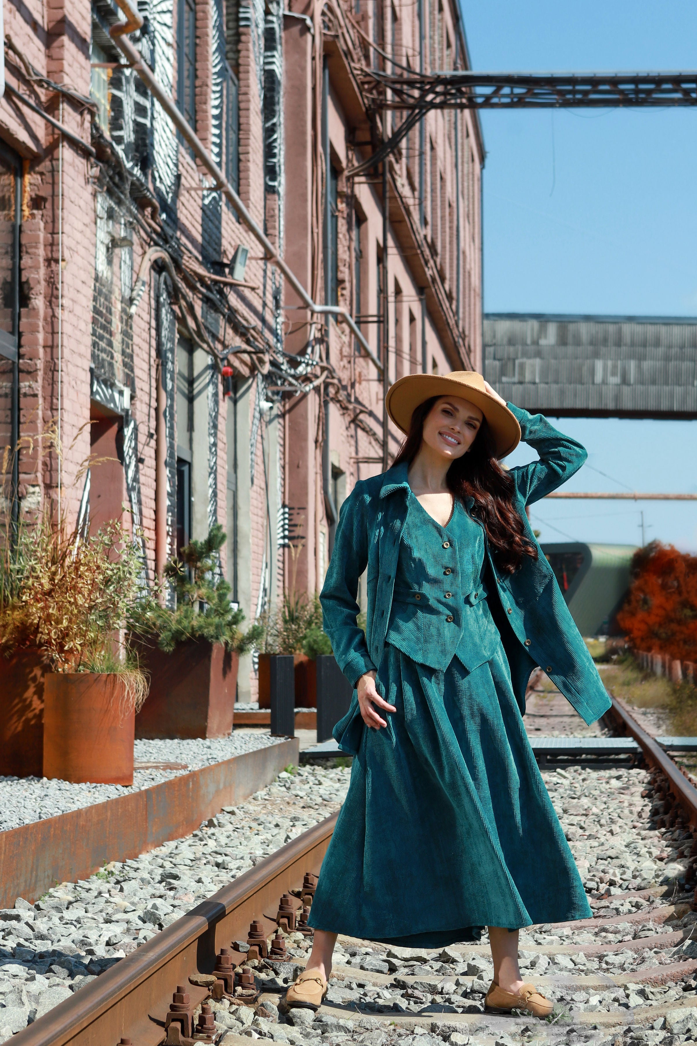 Lega sametvest "Siena Turquoise Velvet"