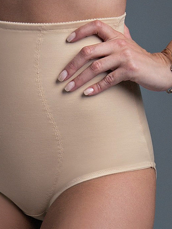 Lisca koreguojančios aukšto juosmens kelnaitės "Mirelas Nude"