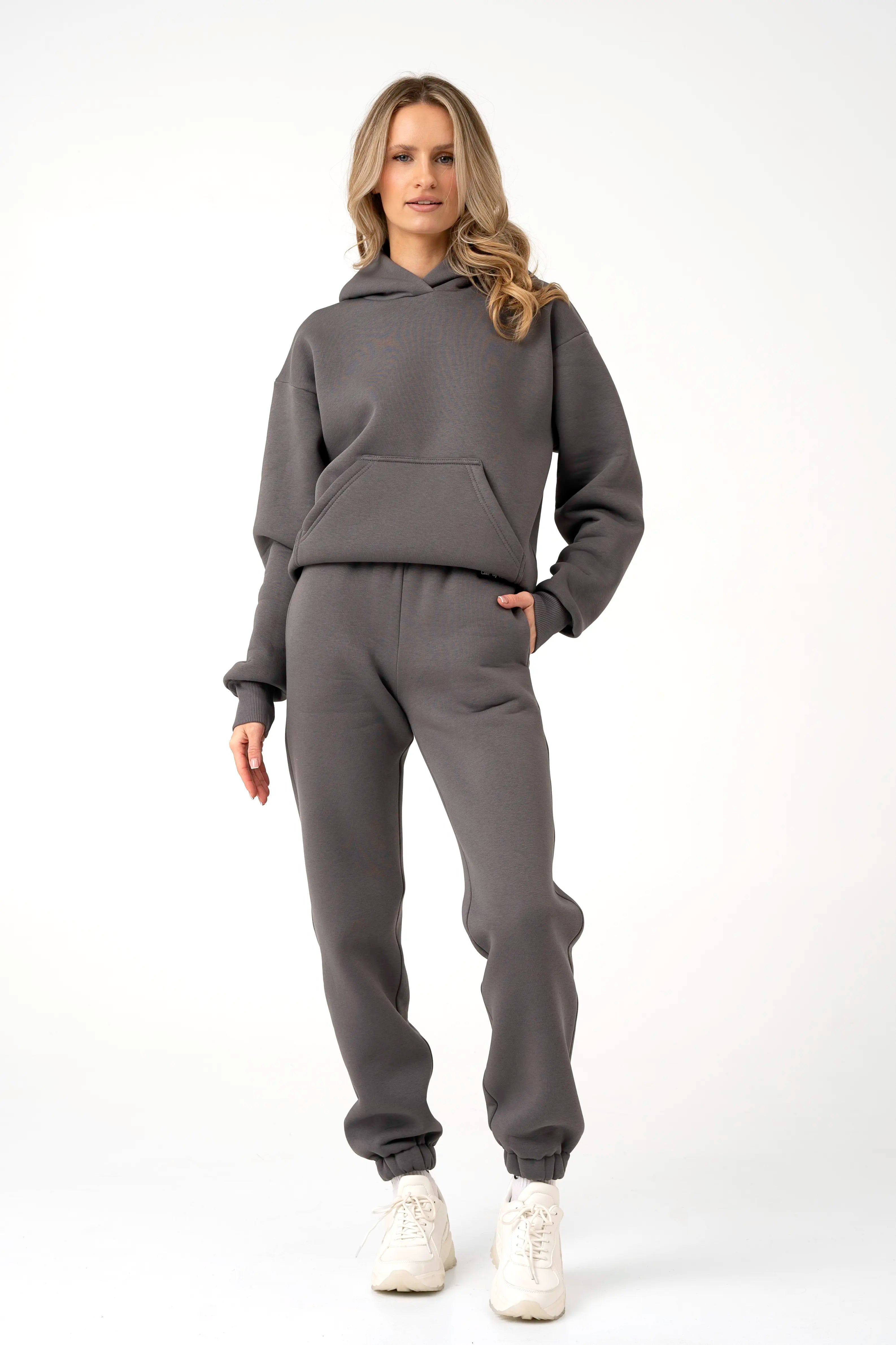 cutmyfashion Leisure Tracksuit CMF by Kamilė Dark Gray
