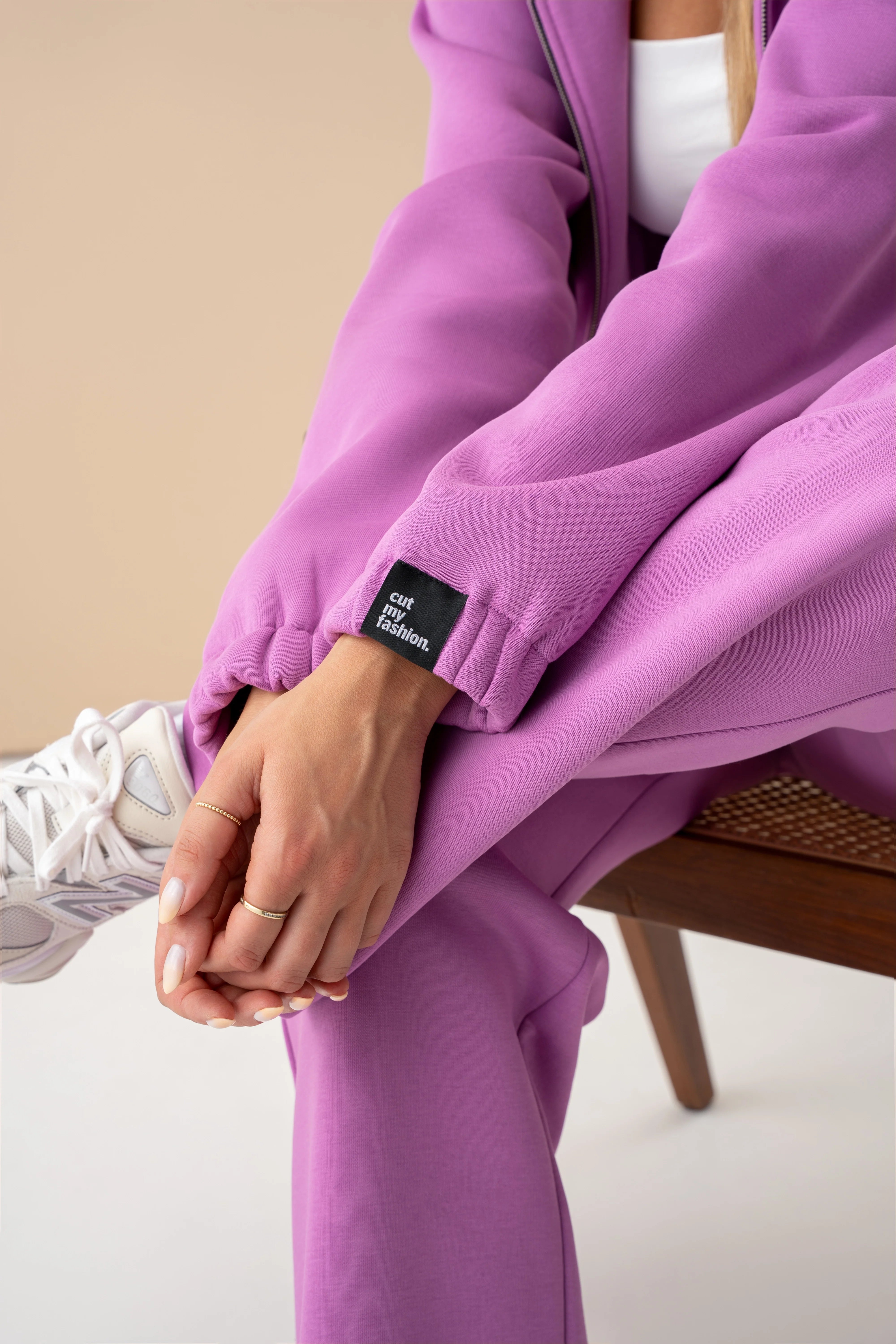 cutmyfashion Leisure Tracksuit Meida Orchid