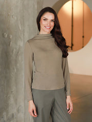 Lega villane pluus "Viviene Cappuccino"