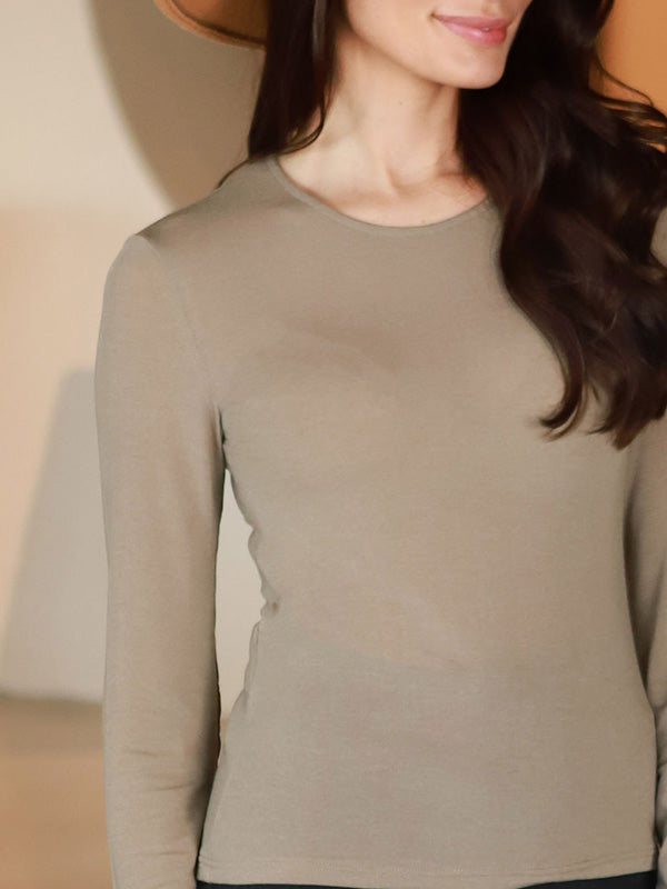 Lega villane pluus "Elisa Cappuccino"