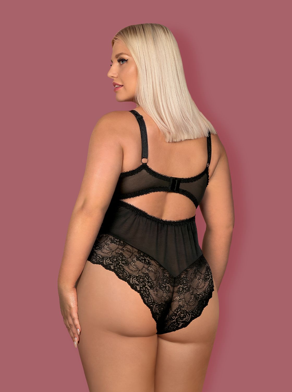 Obsessive трико на косточках "Amallie Black"
