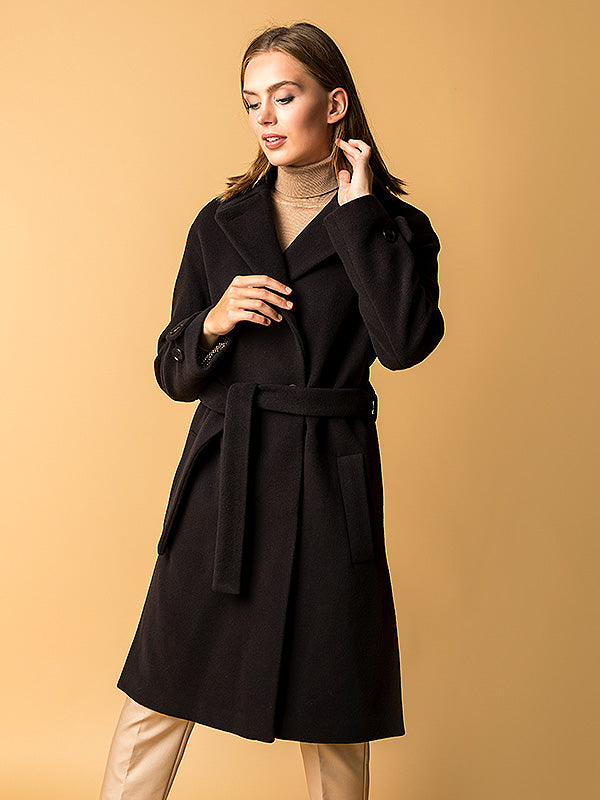 Lener Cordier vilnos paltas "Colette Black"