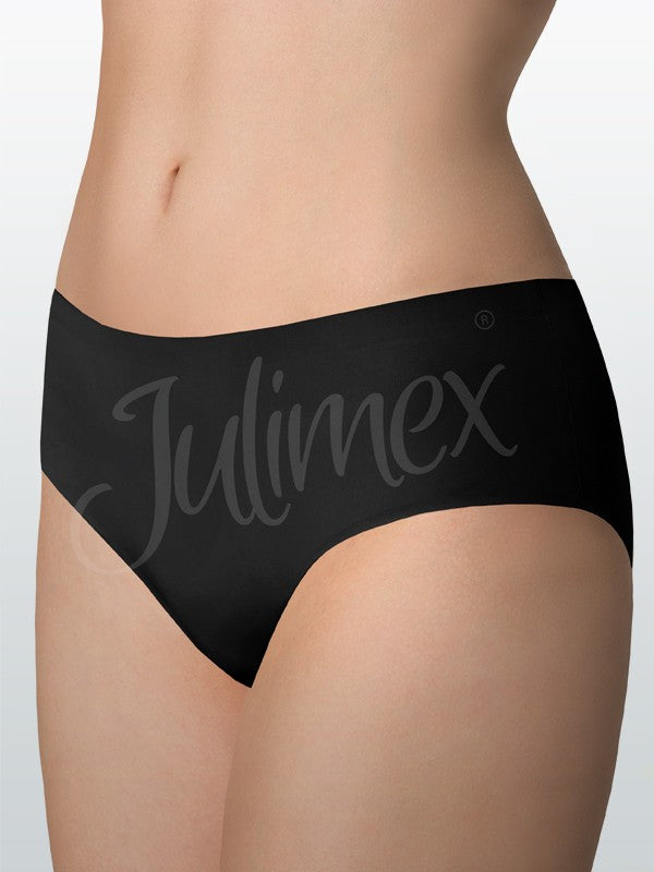 Julimex lazeriu kirptos kelnaitės "Sindy Black"