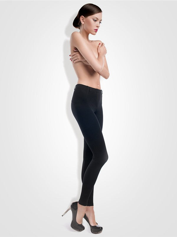 Gatta leginsai - kelnės "Skinny Hot Black"