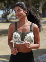 Panache tugikaartega spordirinnahoidja "Sport Wired Stripe Print"