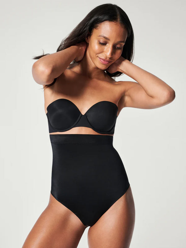 Spanx корректируюшие стринги с высокой талией 