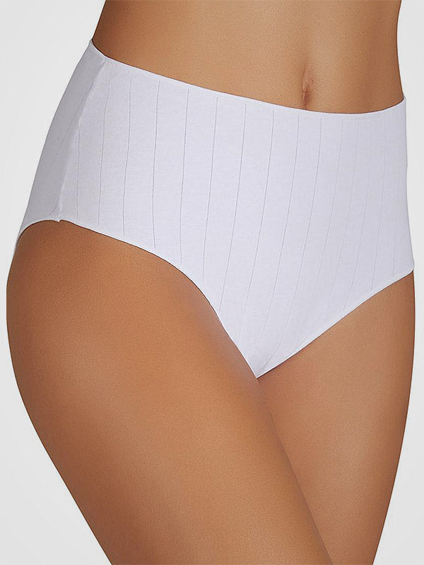 Ysabel Mora Cotton Panty Lurda Maxi White
