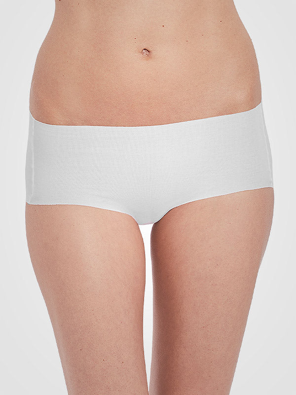 Wacoal nesiplaušojančios hipster medvilninės kelnaitės "Beyond Naked White"