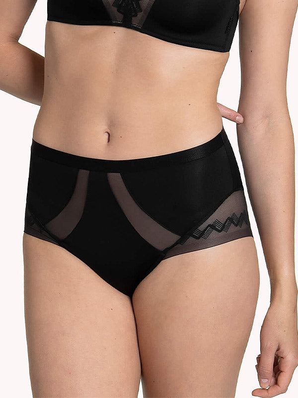 Lisca High-waisted Panty Giselle Black