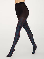 Gatta neperregimos raštuotos pėdkelnės "Mi Piaci! 02 40 Den Blue - Black - Red"