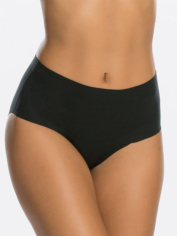 Spanx glotninančios paaukštinto juosmens kelnaitės "Undie-tectable® Black"