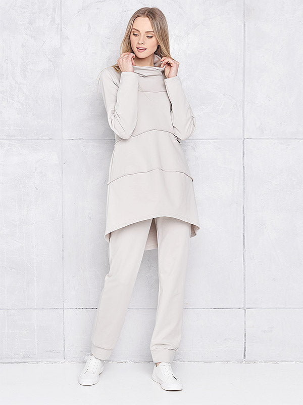Lega Cotton Sweatpants Manila Beige