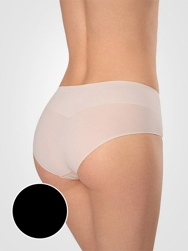 Gatta besiūlės mikrofibros kelnaitės "Sensual Skin Retro Black"