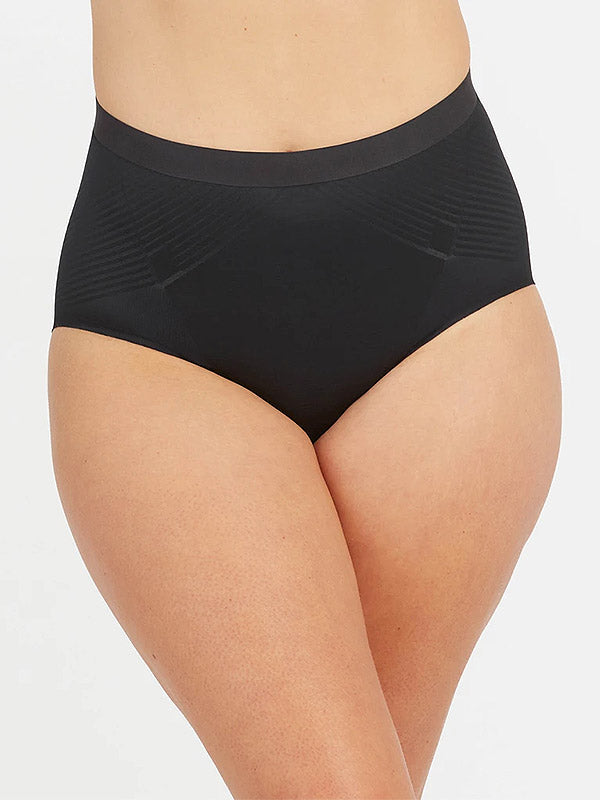 Spanx koreguojančios aukšto juosmens kelnaitės "Thinstincts® Black"