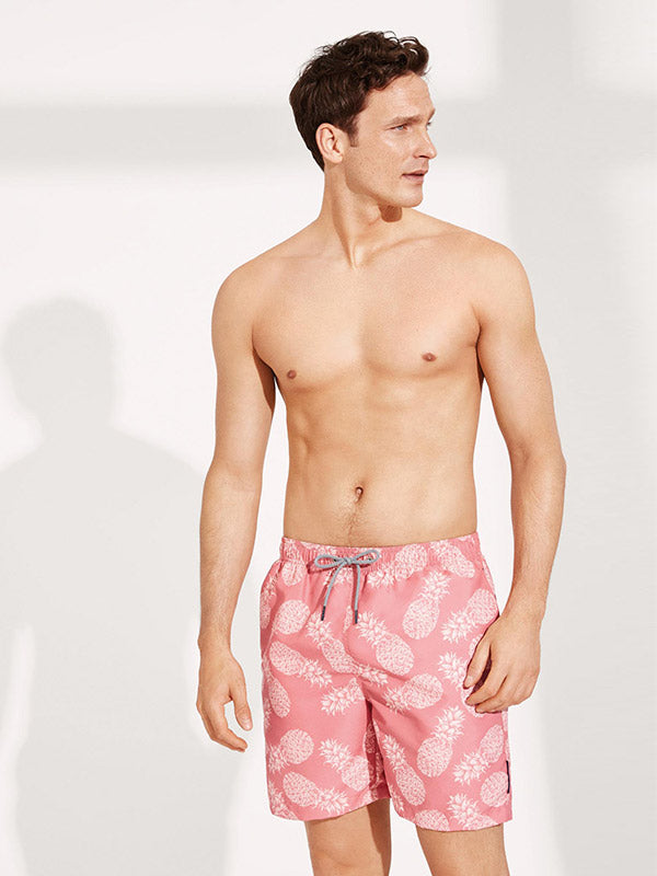 Ysabel Mora vyriški maudymosi šortai "Tasty Pineapple Rose"
