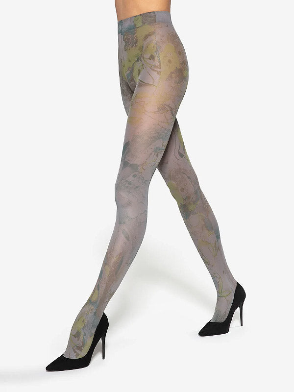 Gatta raštuotos pėdkelnės "Artea 04 40 Den Multicolor"
