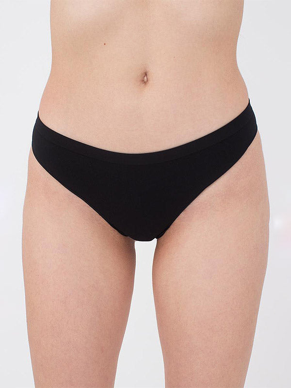 Giulia mikrofibros kelnaitės stringai "Ronya Black"