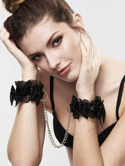 Bijoux Indiscrets antrankiai "Frou Frou Black - Silver"