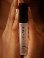 Bijoux Indiscrets stimuliuojantis gelis "Slow Sex Nipple Play Coconut - Menthol"
