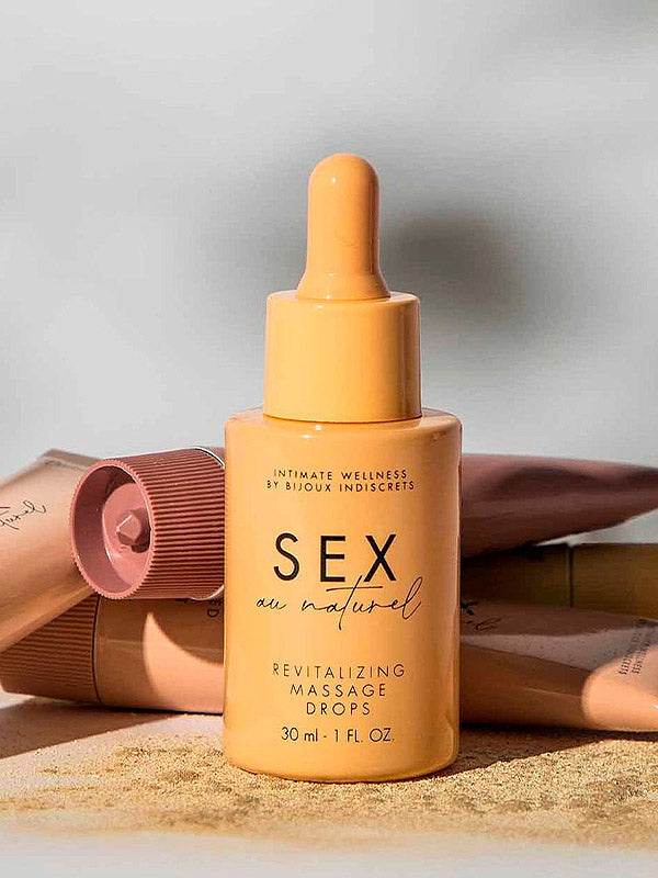 Bijoux Indiscrets intymių zonų gelis "Sex au Naturel Revitalizing Drops"