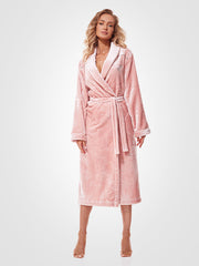 L&L ilgas chalatas "Lux Long Pink"