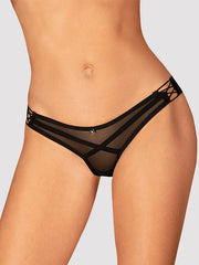 Obsessive tiulio kelnaitės stringai "Roxelia Black"