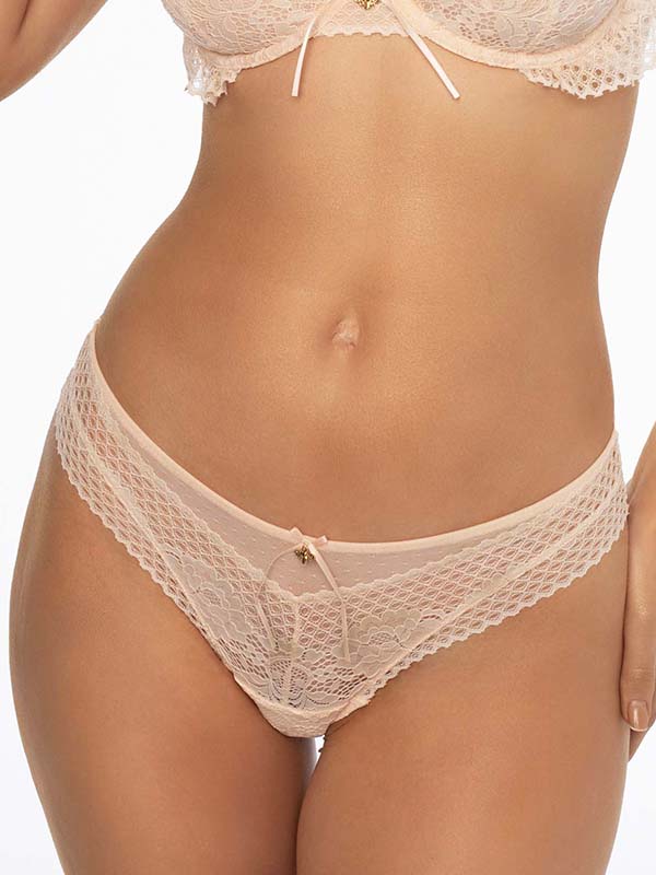 Esotiq nėriniuotos kelnaitės "Nerina Light Pink"