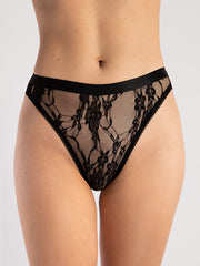 Fiore nėriniuotos kelnaitės "Cyme Black"