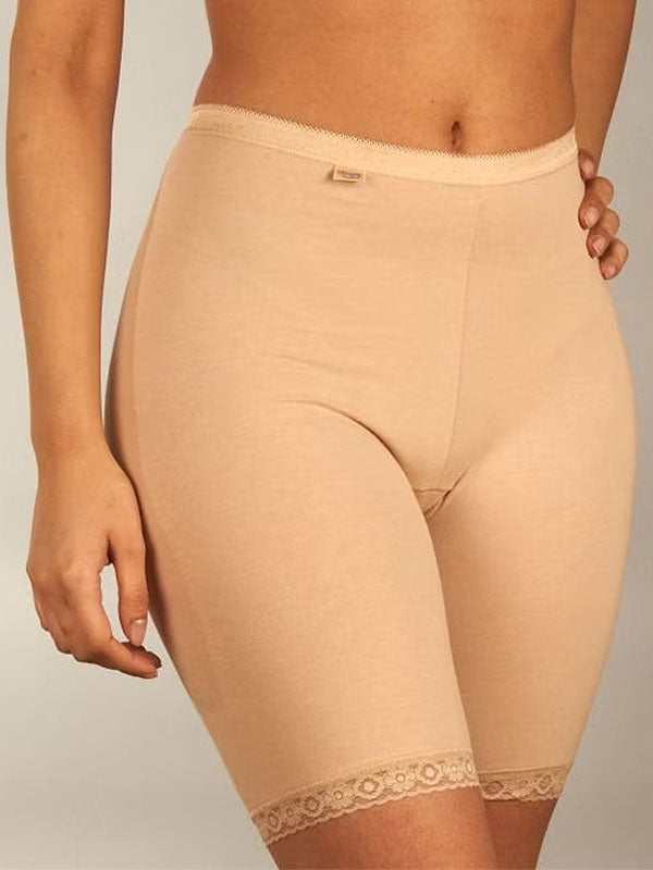 Sloggi Cotton Shorties Basic Long Nude