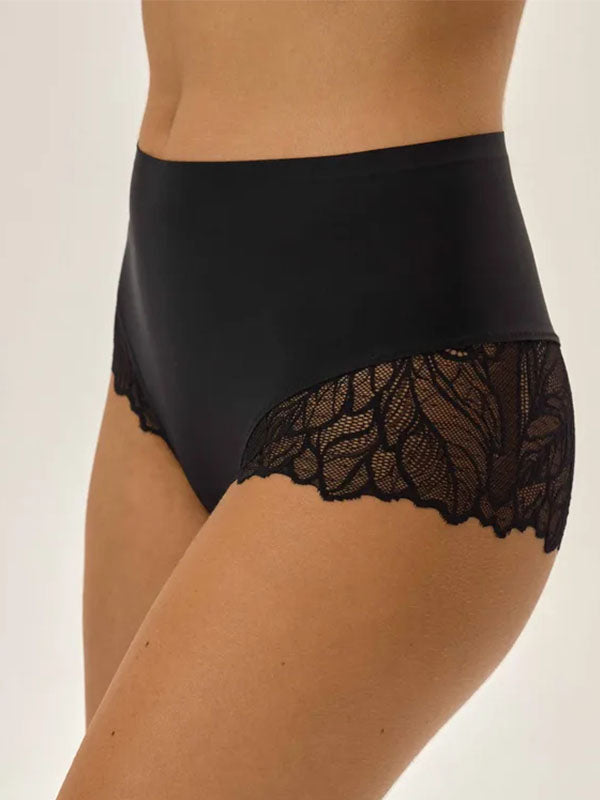 Esotiq 2 kelnaičių komplektas su nėriniais "Pansy Black"