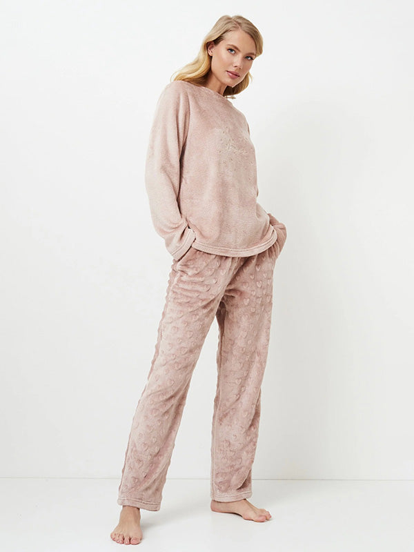 Aruelle minkšta namų apranga "Lara Set Dusty Pink"